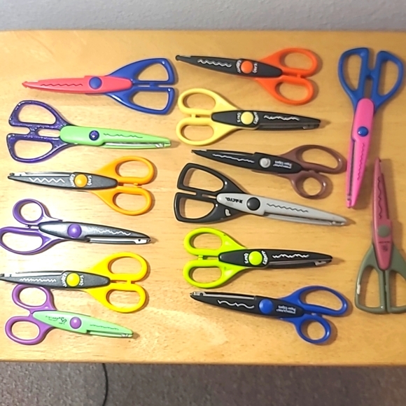 Set of 15 Kraft Edgers with small card stock cutter - Picture 1 of 10